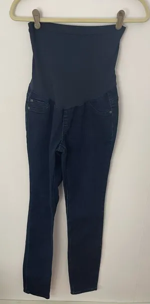 Indigo Blue Maternity Jeans size small skinny jeans thumbnail 1