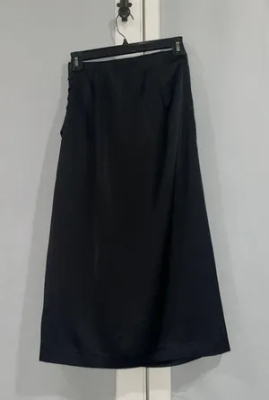 Black Silk Skirt Size XS thumbnail 3