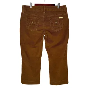 Y2K Aéropostale Corduroy Pants 9/10 Early 2000s Straight Leg Low Rise‎ Capri thumbnail 6