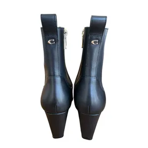Coach Josephine Wedge Booties Women’s 8 Black Leather CW712 NWOT $278 thumbnail 4