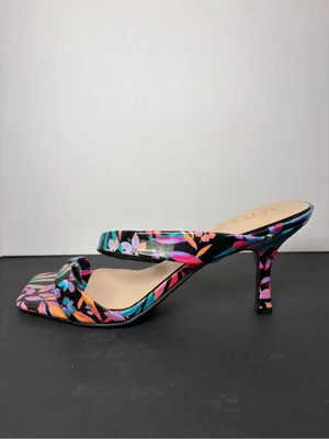 floral sandals mid-heel sandals size 10 thumbnail 2
