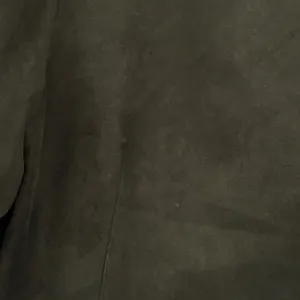 Green Vegan Suede Jacket Size 12 Hobbit Preppy Collar Retro Goblincore‎ Academic thumbnail 6