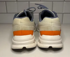On Womens CloudRunner Undyed White / Orange Running Shoes Sneakers US Size 9 M thumbnail 7