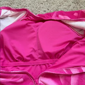 Hurley Pink Long Sleeve Swimsuit. M thumbnail 9