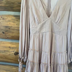 Saints & Secrets ELLIOT DRESS IN BLUSH thumbnail 4