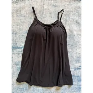 32 Degrees Cool Black Camisole With Built In Bra Medium thumbnail 8