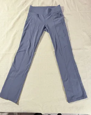 Athleta Womens Pants Small Gray Stretch Supplex Lycra Pull On Yoga Travel thumbnail 1