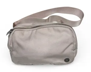Lululemon Everywhere Belt Bag in Ribbed Very Light Pink Silver Hardware thumbnail 1