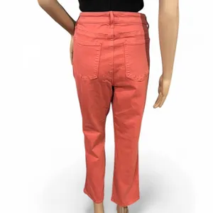 PISTOLA Red Rock Exposed Button Fly High-waist Straight Leg Pants Size 32 Ankle thumbnail 4