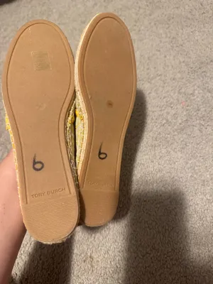 TORY BURCH Logo-print jacquard espadrilles Size 8M thumbnail 7