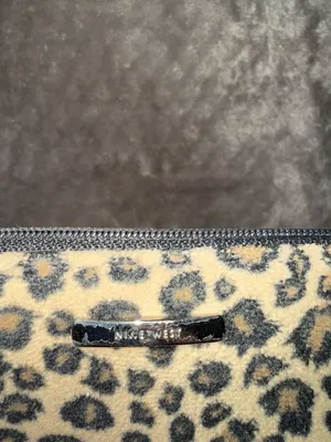 Nine West Leopard Print Zip Around Wallet thumbnail 2