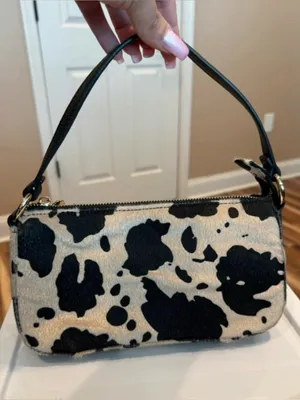 Frasier Sterling Hair-On Vegan Shoulder Bag thumbnail 1