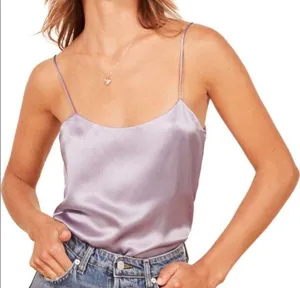 Reformation silk tank in lilac NWT thumbnail 5