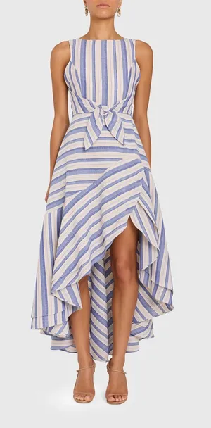 Amanda Uprichard Casella Dress - Myers Stripe thumbnail 1