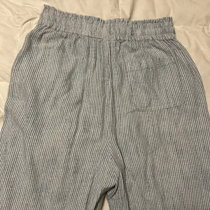 Aerie striped tapered linen pants thumbnail 4