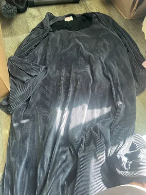 Victoria Dunn black pleated dress‎ size XS thumbnail 2