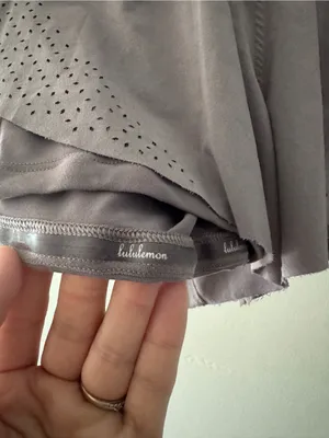 Lululemon‎ Laser Speed Train Short *4.5" Lunar Rock thumbnail 5