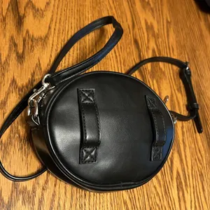 Sam Edelman black crossbody bag NWOT vegan faux leather thumbnail 3