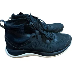 Lululemon ChargeFeel Workout Mid‎ Black Seamless Sneakers Running Shoes Sz 8.5 thumbnail 2