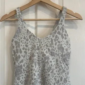 lululemon align tank with built in bra antique white camo print thumbnail 2