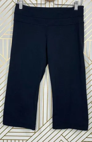 Lululemon Groove Crops‎ Black Reversible thumbnail 1