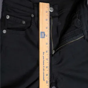 Reformation Stretch Flood Jeans Women 24 Black High Rise Wide Leg Raw Hem Denim‎ thumbnail 14