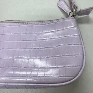 Urban Outfitters Lavender Purple Faux Leather Mini Y2K Handbag Purse Shoulder Bag Spring thumbnail 4
