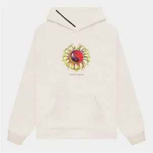 NEW MADHAPPY limited edition ying yang cream hoodie size S‎ thumbnail 3