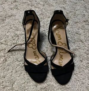 Sam Edelman Yancy Block Heels Size 6 thumbnail 1