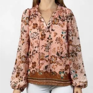 FINAL PRICE Joie Floral Boho Blouse thumbnail 1