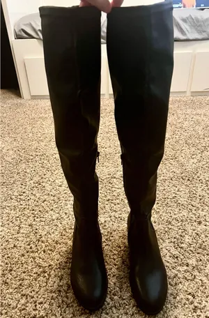 Steve Madden Knee-High Boots Black Size 8 thumbnail 4