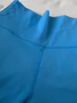 aerie Bright Blue High-Waist Performance Leggings thumbnail 5