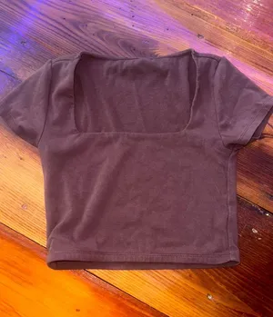 Brown T-Shirt Aerie thumbnail 1