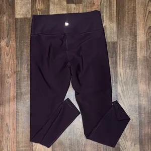 Old navy purple plum active power soft extra high-rise leggings go dry large thumbnail 2