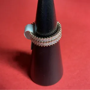Bomb Party RG45664 “Remember To Dream” Cubic Zirconia on Rose Gold Sz 7 Ring NWT thumbnail 2