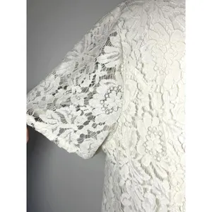 Jessica London Womens Dress White‎ Lace Short Sleeve Handkerchief Hem Size 20W thumbnail 12