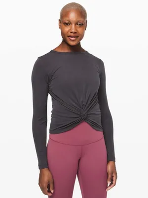 Lululemon Crescent Long Sleeve *Cupro Rib Intergalactic 6 thumbnail 6