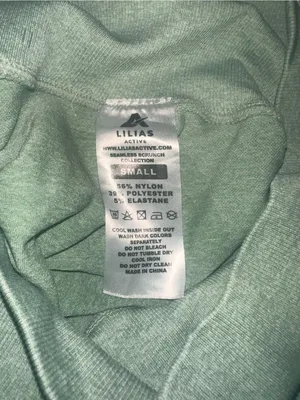 Lilias Active Mint Green Seamless Active Leggings Scrunch NWOT Sz S thumbnail 3