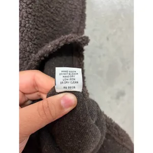 Bryn Walker Wool Sleeveless Pip Poncho‎ Brown Textured Zip Up Cozy Oversized XXS thumbnail 7