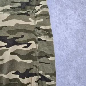 Saresa Green Camo‎ Army Biker Running Yoga Shorts Bottoms Pants S Small thumbnail 3