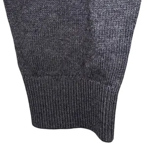 J Crew Mercantile Faux Pearl Sweater Small Gray Wool‎ Blend Crewneck NWT thumbnail 2