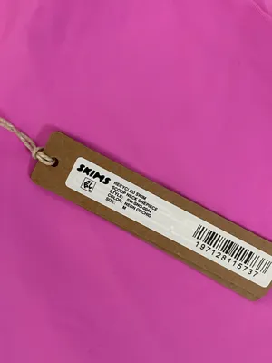 Skims NWT Scoop Neck One-Piece Swimsuit - Pink Size M thumbnail 4