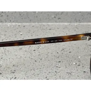 Warby Parker Sadie M 225 Round Eyeglasses Frames Only 49-20-140 Tortoise thumbnail 4