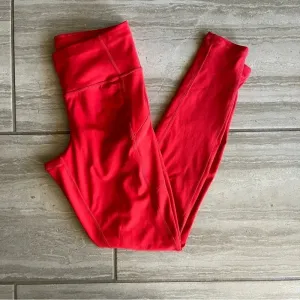 Athleta High-Waist Red Leggings thumbnail 2