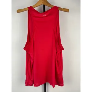 LSKD Womens Red Pace‎ Running Activewear Tank Top XL NWT Performance Gym Shirt thumbnail 4