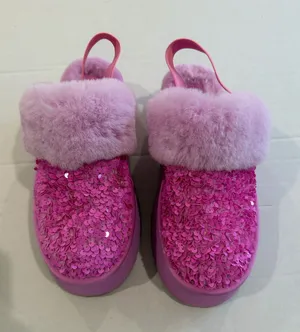 UGG funkette chunky sequin pink sleeper size 8 thumbnail 1