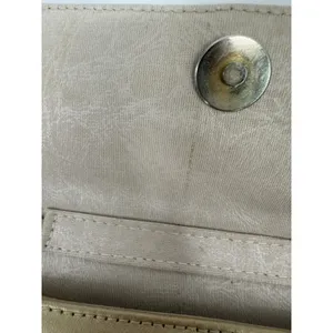 Vintage Dawli Crossbody Bag Purse Small Gold Leather Chain Strap Formal Evening‎ thumbnail 6