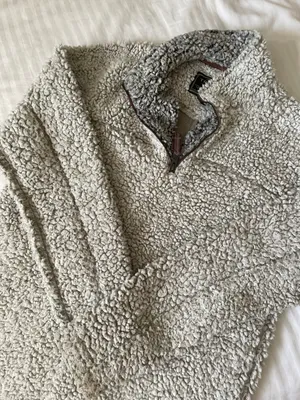 True Grit Original Frosty Tipped Pullover Sherpa Jacket thumbnail 8