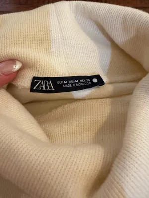 ZARA Cream Sweater thumbnail 2