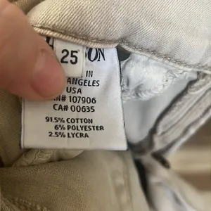 Hudson beige skinny midrise nico jeans thumbnail 7